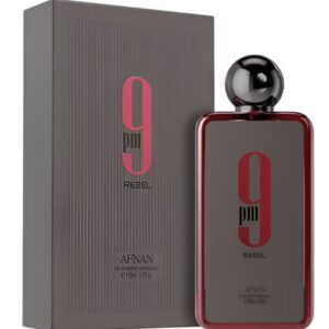 PERFUME 9 PM REBEL AFNAN MASCULINO | 100ML | EAU DE PARFUM